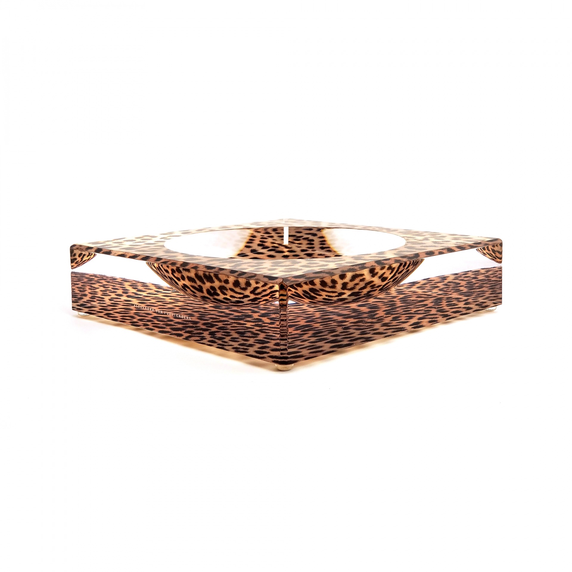 candy bowl in leopard print 2